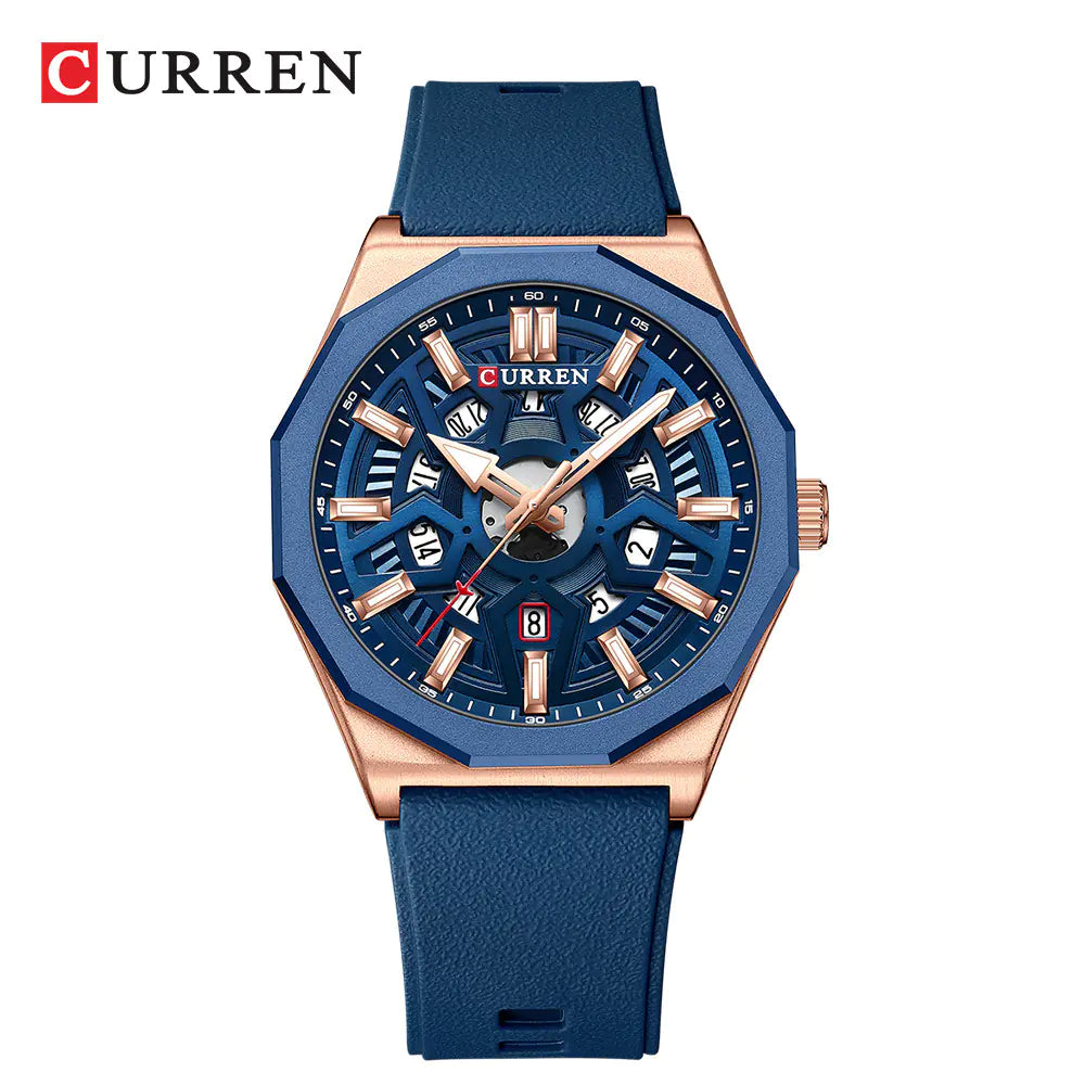 CURREN 8437 Men's Quartz Watch with Calendar