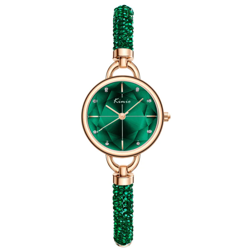 2019 Fashionable Korean Gold Quartz Bracelet Watch