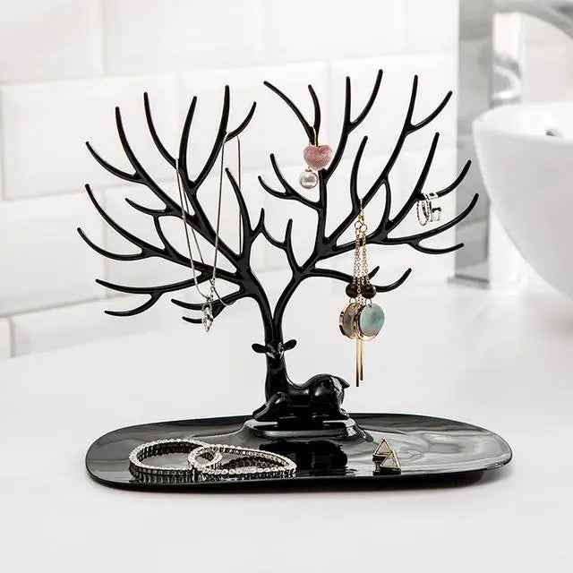 Deer Antler Jewelry Display Rack and Organizer