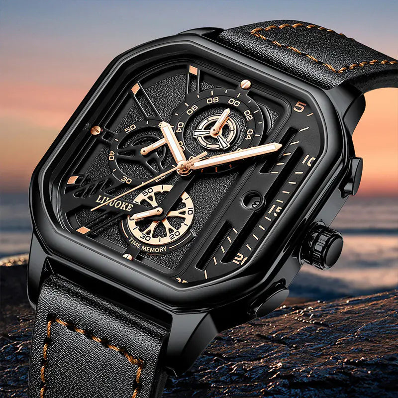 Men's Luxury Waterproof Luminous Quartz Watch