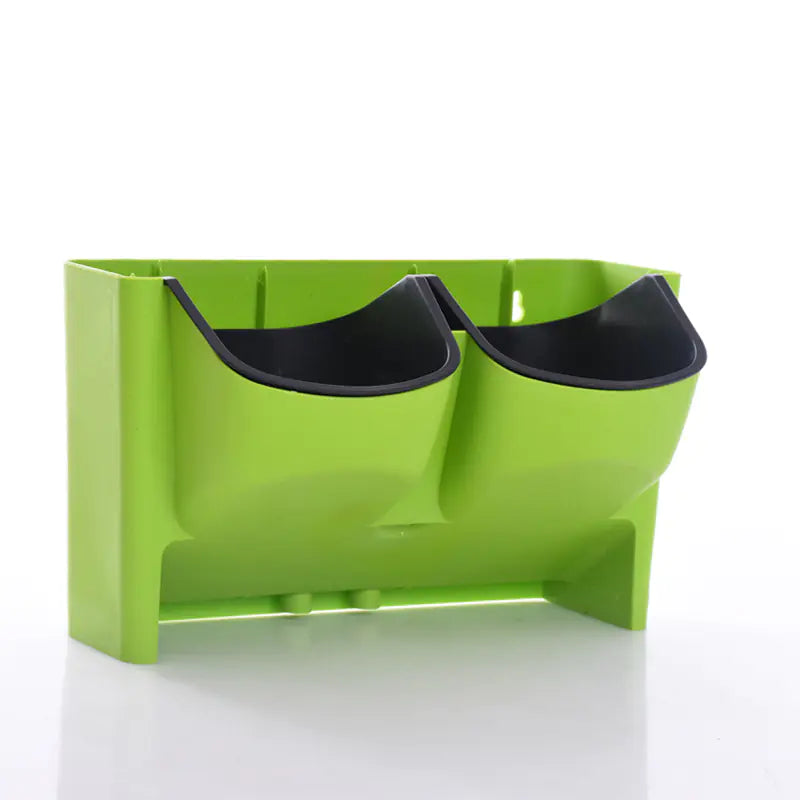 Vertical Garden Wall Planter Set with Self-Watering Pots