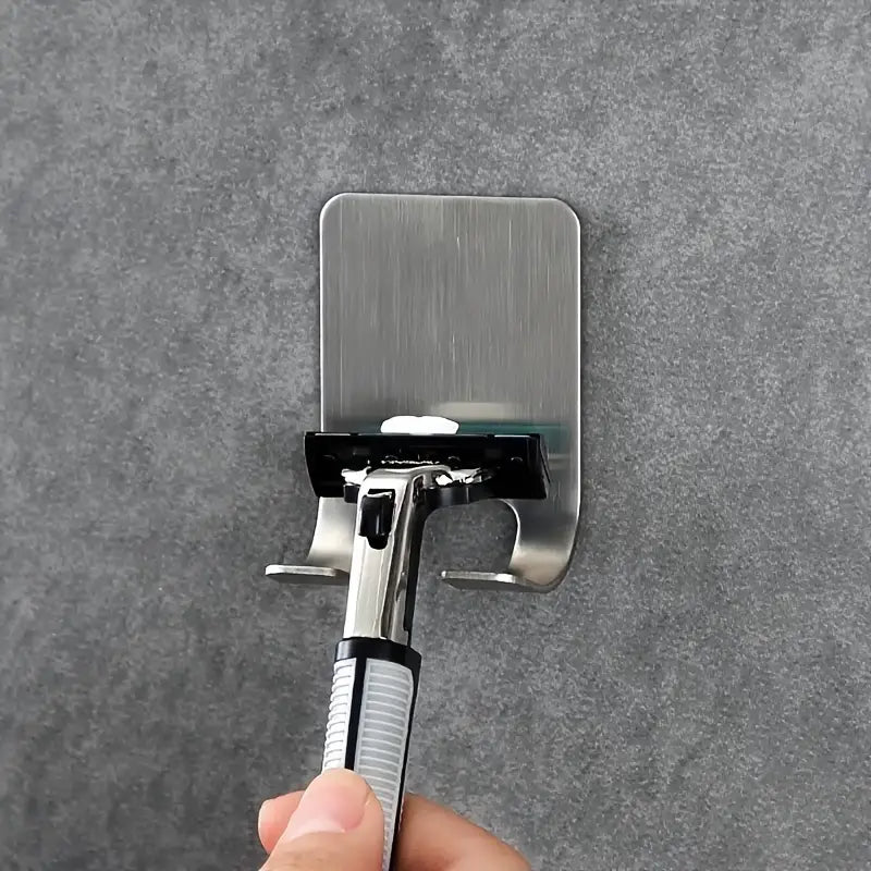 Waterproof Wall-Mounted Multi-Function Shaver Rack