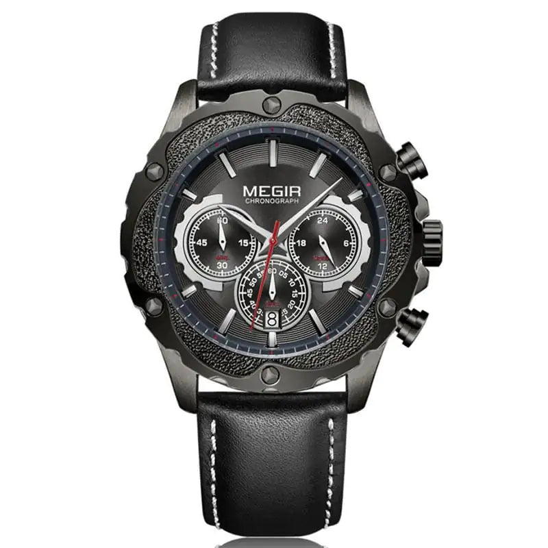 Men's Quartz Multifunctional Sports Chronograph Watch