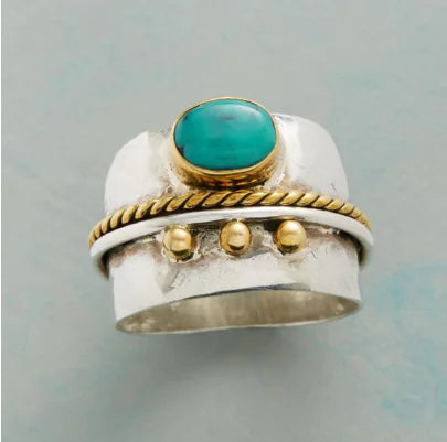 Opal Ring, Marquise Ring, S-Shaped Diamond Ring