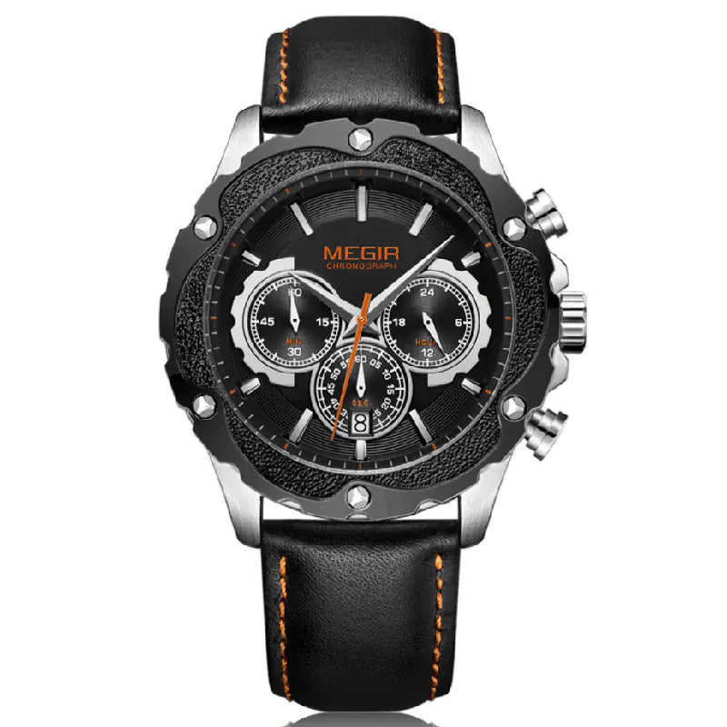 Men's Quartz Multifunctional Sports Chronograph Watch