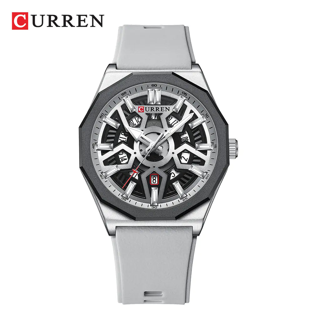 CURREN 8437 Men's Quartz Watch with Calendar