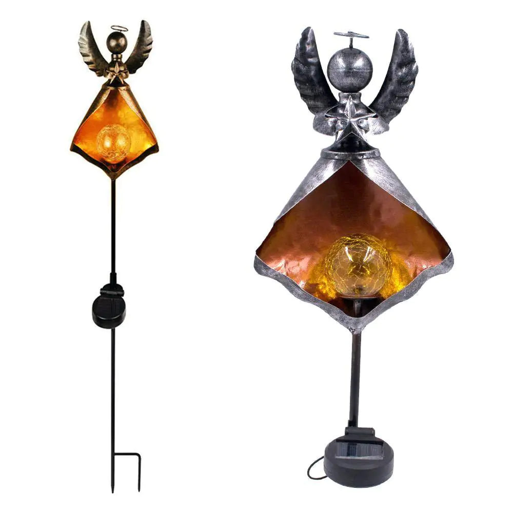 Waterproof Solar Flame Light for Outdoor Garden Use